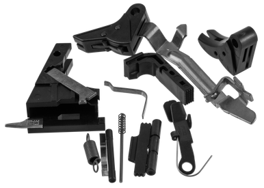 Polymer80 Pistol Frame Kit, P80 Pfp-fkit-blkGlk Frame Parts Kit G3 W/trg