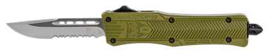 Cobra Tec Knives Llc Ctk-1, Cobra Sodctk1sds Sml Ctk1 Serr Drop Odgreen