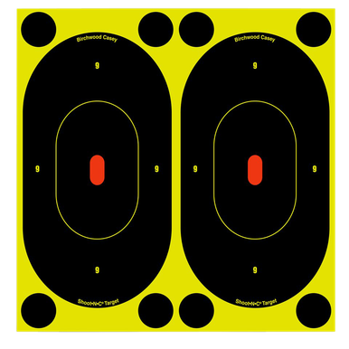 Birchwood Casey Shoot-n-c, Bir 34750 Shoot-n-c 7"Oval Silhouette 60pk