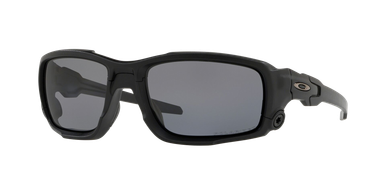 Oakley (luxottica) Ballistic, Oakley Oo932909 Bal Shocktube Matte Blk W/gry Polr