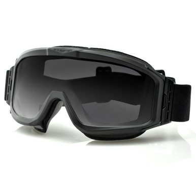 Bobster Alpha Ballistics Goggles Z87-Black Frame-2 Lenses