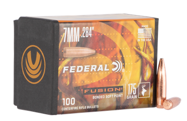 Federal Fusion Component, Fed Fb284f4 Bull .284 175fus 100/4