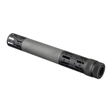 Hogue AR15 M16 Ext Len Free Float Forend w OM Gripping Gry