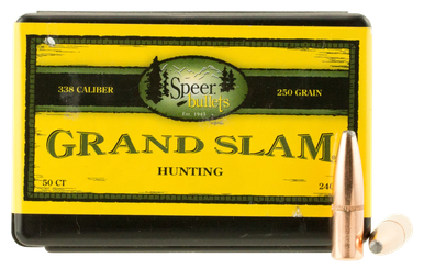 Speer Ammo Grand Slam, Speer 2408 Bull .338 250 Grandslam50