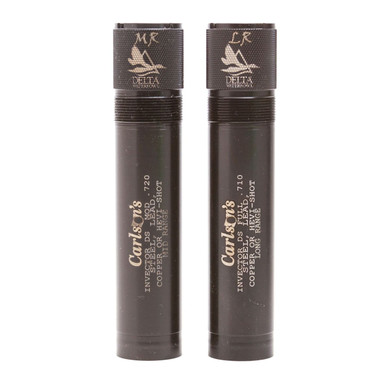 Carlson Delta Waterfowl 12ga 2 Pk MR LR Browning Invector DS