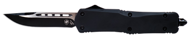 Templar Knife Black Rubber, Temp Lbr331Large Black RubberDrop Point 440c