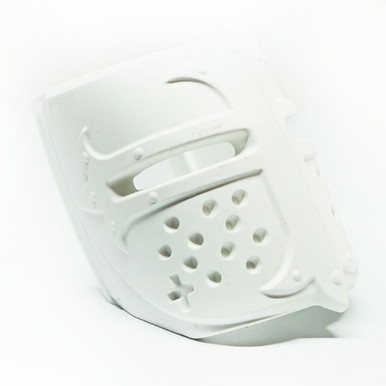 Mako Mojo Replaceable DecoCavalier - Medieval Helmet White