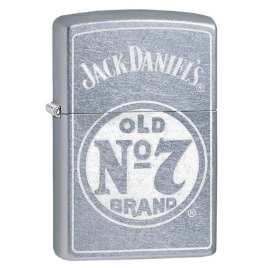 Zippo Street Chrome Jack Daniel No 7 Lighter