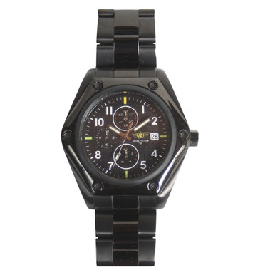 UZI Ballistic Chronograph Tritium Watch-Blck Dial Zulu Strap