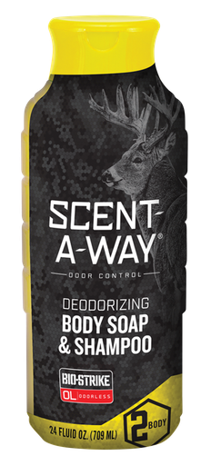 Hunters Specialties Scent-a-way, Hs 100090 Saw Bio-strike 24 Oz Body Wash/shampoo