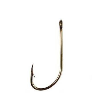 Eagle Claw Bronze Hook Plain Hook 50 Size2/0