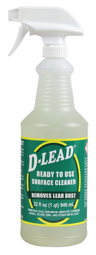 Esca Tech D-lead, Eti 331pd-rt-12 D-lead Surface Cleaner 32oz12/cs
