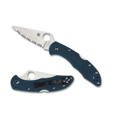 Spyderco Delica 4 Lightweight Blue K390