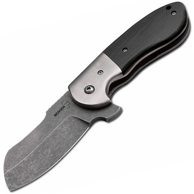 Boker Impetus Folder 3.25 in Blade Black G-10 Handle