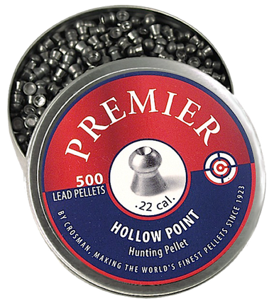 Crosman .22 Caliber Hollow Point Pellets 500 ea LPH22