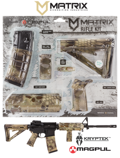 Matrix Diversified Ind Magpul Carbine Accessory Kit, Mdi Magmil41-hl Kryptek Highlander Kit