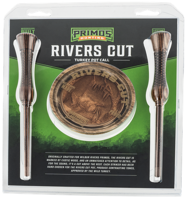 Primos Rivers Cut, Primos Ps2921 River's Cut Pot Call, Box