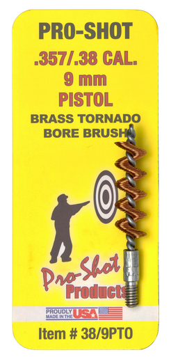 Pro-shot Tornado, Proshot 38/9pto 38/9mm Pstl Tornado Bore Brush