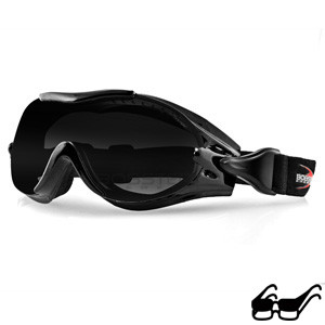 Bobster Phoenix OTG Interchange Goggle 3 Lenses