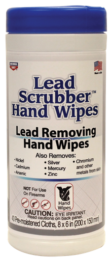 Birchwood Casey Lead Scrubber, Bir 32440 Lead Scrubber Hand Wipes40pk