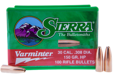 Sierra Varminter, Sierra 2136Bull .308150 Hp Varminter 100