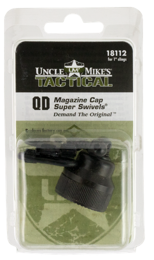 Uncle Mikes Shotgun Swivels, Unc 1811-2 Mag Cap/swivel Set M835