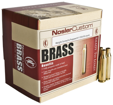Nosler Centerfire Rifle, Nos 10065 Custom Brass 22-250 50