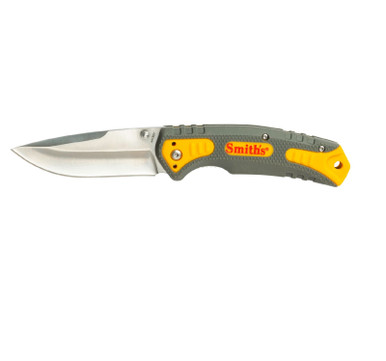 Smith Pack Pal Folder 3.5 in Blade Yellow Handle