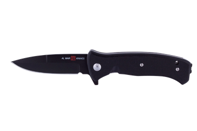 Al Mar Knives (edge Tech) Mini S.e.r.e., Almar Amk2204 Mini Sere 2020 Night Gseries 3"blk
