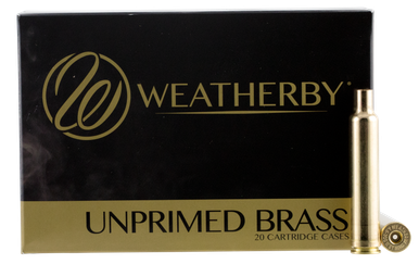 Weatherby Unprimed Brass, Wthby Brass653Up Brass 6.5-300 Wby
