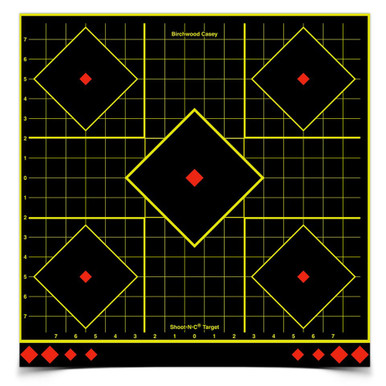 Birchwood Casey Shoot-N-C Sight-in Target 5-17.75. .