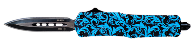 Templar Knife Maiden Teal, Temp Smdt131 Small Maiden Teal Dagger 440c Black
