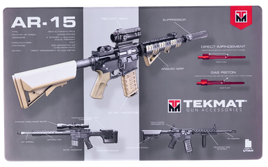 TekMat AR15 Weapons Platform Design Door Mat