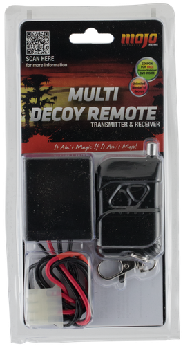 Mojo Multi Decoy, Mojo Hw2444 Multi Decoy Remote