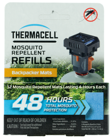 Thermacell Backpack, Ther M48Backpacker Refill 48hr