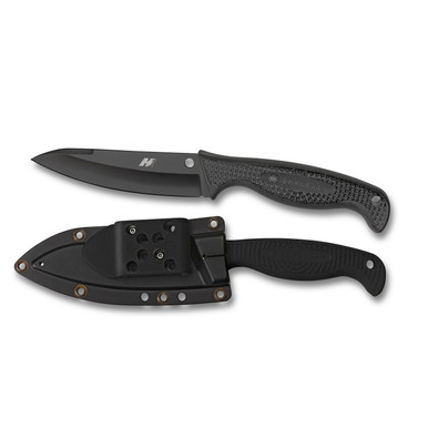 Spyderco Aqua Salt 4.69 in Black Plain Black FRN Handle