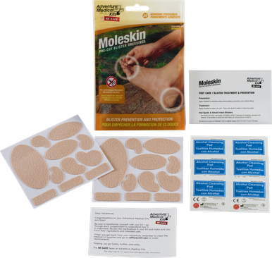 Adventure Medical Kits Moleskin, Amk 01550400 Moleskin Precut And Shaped