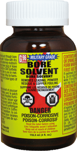 G96 Military Grade, G-96 1108Military Grde Bore Sol4oz