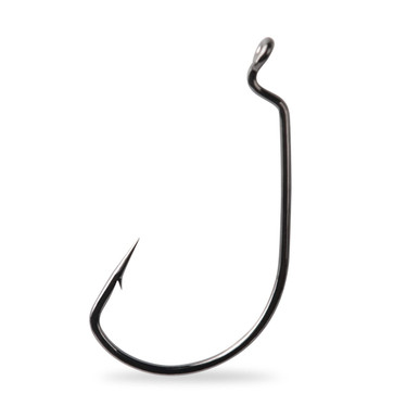 Mustad Big Mouth Plastics Wide Gap 1X -Black Nickel 4 0 5 Ct