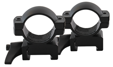 Traditions Scope Rings, Trad A1373Wvr Qd Rings Med 1in Matte