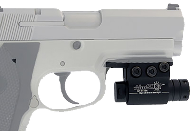 Aimshot Classic Laser, Aims Kt6132Red Laser W/rail Mnt