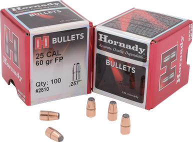 Hornady Traditional, Horn 2510Bull25cal 60 Fp 100