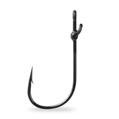 Mustad Grip-Pin Max Soft Plast 2X Strong-Blk Nickel 5 Ct 3 0