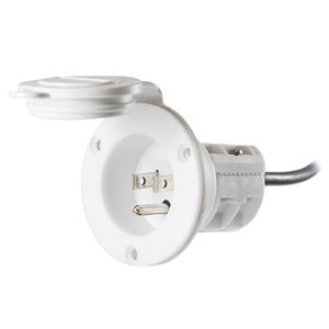 Minn Kota MKR-23 AC Power Port (White)