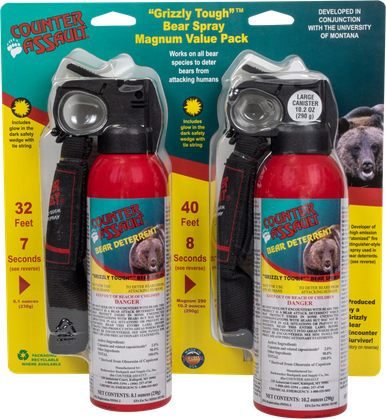 Counter Assault Bear Spray, Amk 15067027 Counter Assault Bear Spray Mag Pack