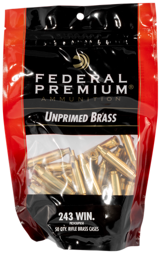 Federal Gold Medal, Fed Pr243upb50 Gm 243Unp Bagged Brass50