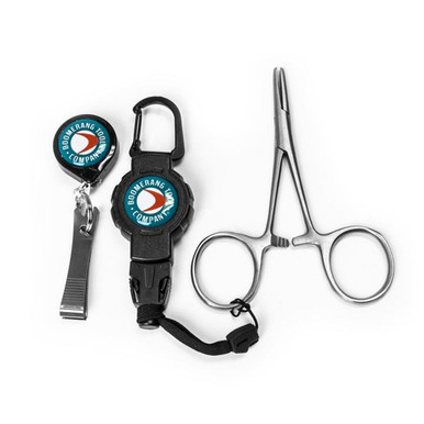 Boomerang Fishermans Zinger Nippers 5 in ForcepsStrap