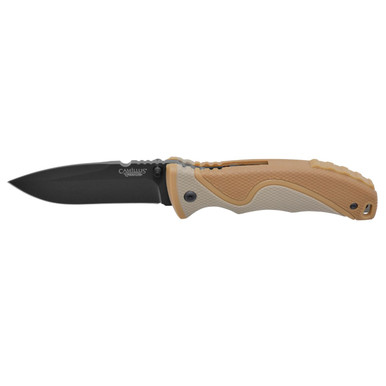 Camillus Inflame 7.5 inch Folding Knife with Firestarter