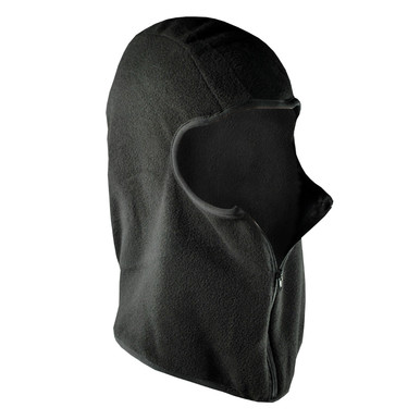 ZANheadgear Balaclava Microfleece with Zipper Black