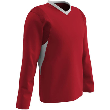 Champro Youth KEY Shooter Basketball Shirt Scarlet White LG
